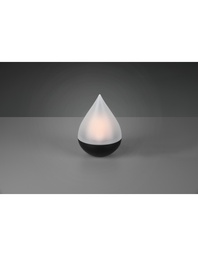 [S-TRIOR55156132] Lampada Da Tavolo Moderna Nero Led Caldera IP44 Trio Lighting
