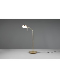 [S-TRIO523310108] Lampada da Scrivania Flessibile Monza LED Touch Dimmer Ottone