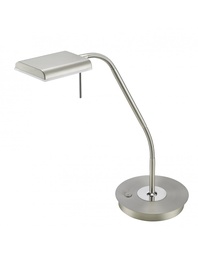 [S-TRIO520910107] Lampada da Studio Dimmerabile Nichel Opaco