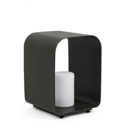 [S-B0827463] Lampada Led in alluminio antracite 35h cm