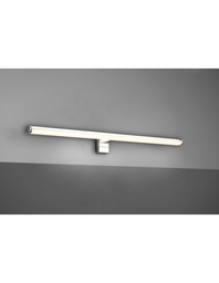 [S-TRIO284116006] Lampada da Specchio Lino LED Cromo IP44 - Ideale per Ambienti Umidità