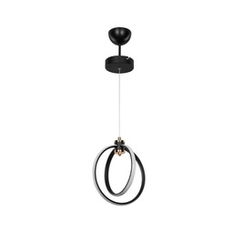 [S-FZ97681] Lampada a sospensione Felicia due cerchi Led ASZ1591