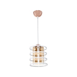 [S-FZ95873] Lampada a sospensione Mira ASZ1261 metallo bianco