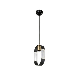 [S-FZ95896] Lampada a sospensione Nova ASZ1136 pendente nero