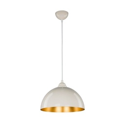 [S-FZ95887] Lampada a sospensione Topak ASZ0948 in metallo bianco