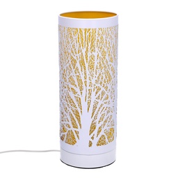 [S-V5601490000] Lampada Aroma Metallo Touch Giallo cmø10h26