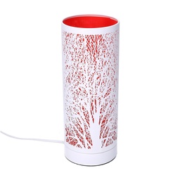[S-V5601470000] Lampada Aroma Metallo Touch Rosso 10x26 cm