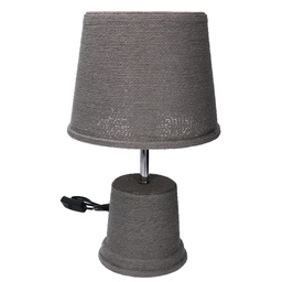 [S-V3723910000] Lampada tonda grigia in carta cmø25h40