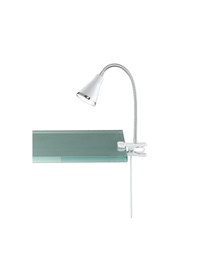 [S-TRIOR22711101] Lampada da Scrivania Led 3,8W Con Pinza Bianco Arras Trio Lighting