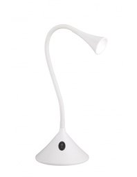 [S-TRIOR52391101] Lampada da Scrivania Led Viper Bianco H31 cm Trio Lighting