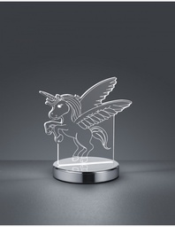 [S-TRIOR52491106] Lampada da Tavolo Karo Led Dimmerabile H17 cm Trio Lighting