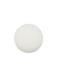 [S-TRIOR57020101] Lampada da Tavolo Sfera Bianca Ø25 cm IP44
