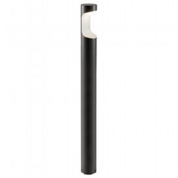 [S-SOV99185/16] Lampada da esterno in alluminio pressofuso con diffusore opalino - 9W - 1155 lumen - Classe E - 4000°K grafite