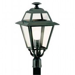 [S-SOV859/16] Lampada da esterno in alluminio pressofuso con diffusori in vetro trasparente grafite