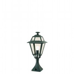 [S-SOV858/16] Lampada da esterno in alluminio pressofuso con diffusori in vetro trasparente grafite