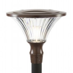 [S-SOV253/36] Lampada da esterno in alluminio pressofuso, diffusore trasparente, 60mm x 160mm, IP65 corten
