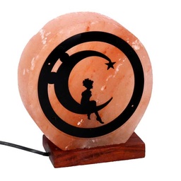 [S-V6911570000] Lampada Sale Luna con Attacco 18x6,5h21 - Atmosfera Accogliente e Rilassante