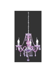 [S-TRIOR11073092] Lampadario Classico Lüster Cromo Pendenti Lilla Trio Lighting