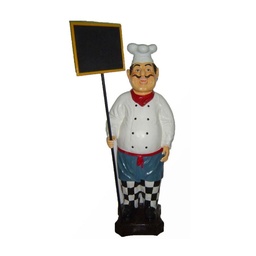 [S-V0218250000] Lavagna con cuoco maxi 50x70x173 cm