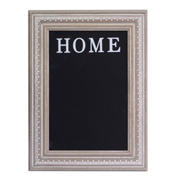 [S-V5921330000] Lavagna in legno merletto rettangolare 29x39x1 cm