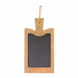 [S-V4607410000] Lavagna in Legno Rettangolare 26x48x2 cm