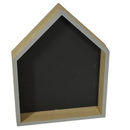 [S-V5913060000] Lavagna Legno Stilla Grigio Casetta 22,5x29,5x4,5 cm