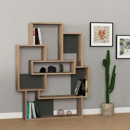 [S-FZ96878] Libreria Barce rovere 101x22x132h