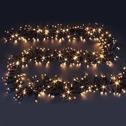 [S-V6057820000] Luce filo verde 384 miniled 3mm bianco con controller e alimentazione fissa 330xh270