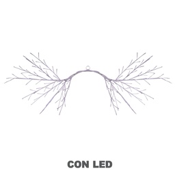 [S-V6086310000] Luce Ramo 144 LED Bianco Caldo 130x80 cm Uso Esterno
