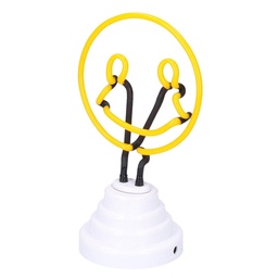 [S-V8526180000] Luce Smile Neon Giallo 10x13x24 cm