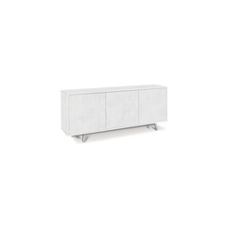 [S-A7073OSOSK] Madia tre ante Bianco Ossido 177x41x h74 cm