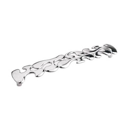 [S-FZ93868] Maniglia cromata per mobile Lavanta y812 Finitura cromata, Interasse 160 mm