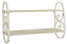 [S-V9125980000] Mensola con 2 ripiani, misure 66 x 23,5 x 43 cm