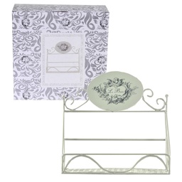 [S-V6214430000] Mensola Metallo Le Bain 1 Piano Rettangolare 26,5x10h25