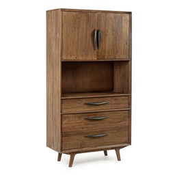 [S-B0746839] Mobile 2 ante 3 cassetti Sherman vintage 96x40x180 cm