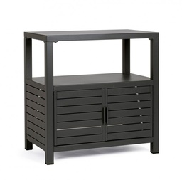 [S-B0663369] Mobile Outdoor Atlantic Antracite Yk13 - 2A-2P - Stile e Durabilità per gli Spazi Esterni - 90x55x90 cm