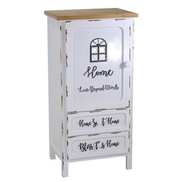 [S-V8039640000] Cassettiera con 1 anta e 2 cassetti, cm50x38xh100