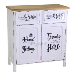 [S-V8039670000] Mobile Breslavia 2 Ante + 2 Cassetti 80x38,5x85 cm