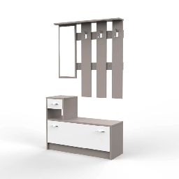 [S-FZ97910] Mobile ingresso Rudolf bianco light mocha