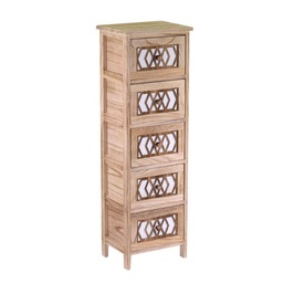 [S-V8038720000] Cassettiera con 5 cassetti - 30x23x94 cm
