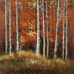 [S-QU/171] Olio su tela multicolor con telaio in legno, dimensioni 3.5x100x100 cm