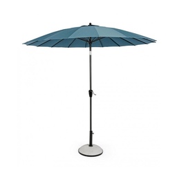 [S-B0795688] Ombrellone da giardino con snodo Antracite/Pavone - 270x240 cm