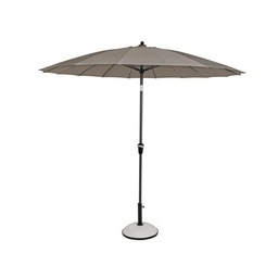 [S-B0795690] Ombrellone da giardino con snodo, Antracite/Tortora, 270x240 cm