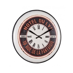 [S-B0181865] Orologio da parete in ferro Dulys - 62x3 cm