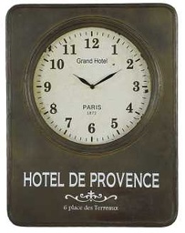 [S-V9108320000] Orologio da parete cm. 45 x 6 h 59,5