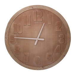 [S-V1868950000] Orologio legno marrone 74x74 cm