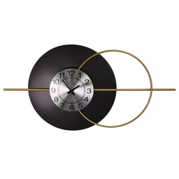 [S-V4617200000] Orologio Metallo Nero Oro 86,4x6,4x45,1 cm