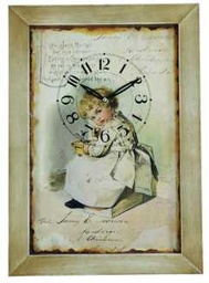 [S-V9122590000] Orologio rettangolare per bambini dw-1823, 45 x 32 cm