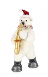 [S-B0971205] Orso Stevie Stand Bianco C-Sassofono H51