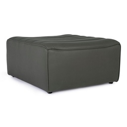 [S-B0748229] Ottoman verdone in legno stile design - Dimensioni: 76x87x38 cm